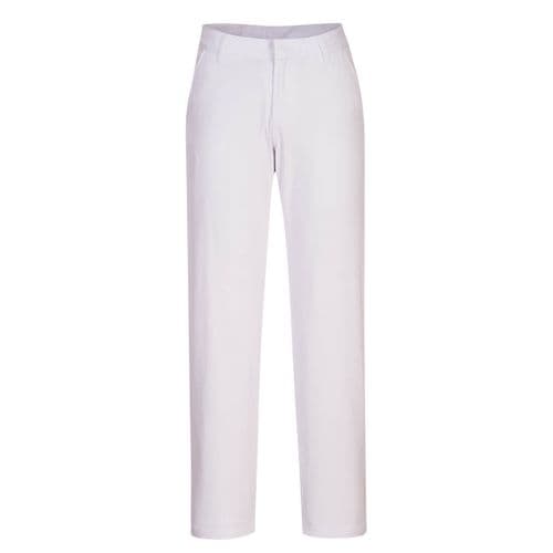 Stretch Slim Chino Trouser White 3