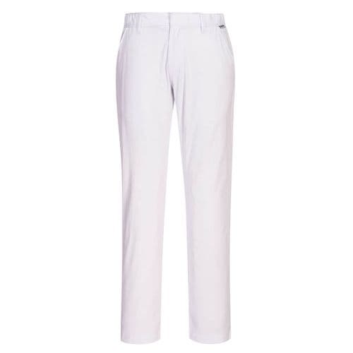 Stretch Slim Chino Trouser White