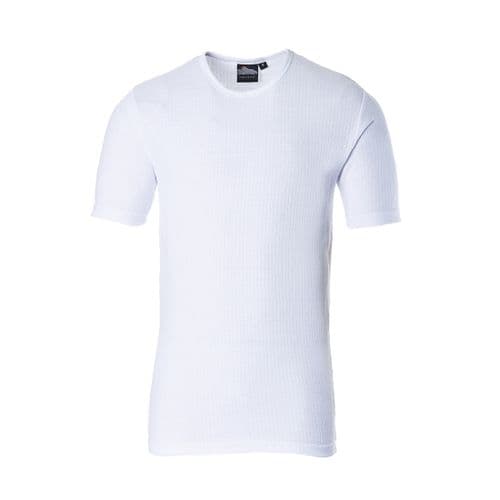 Thermal T-Shirt Short Sleeve White