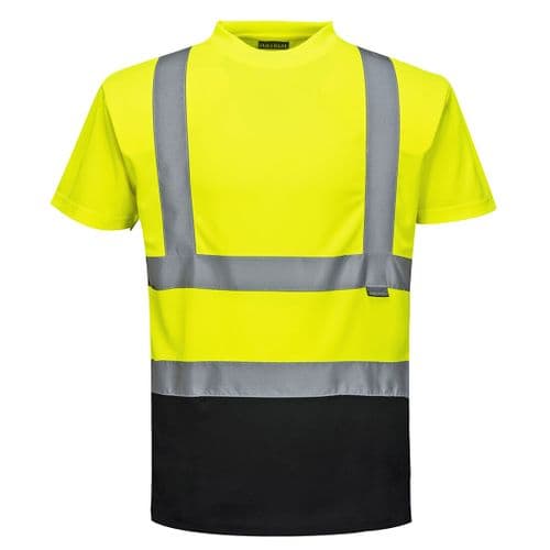 Two Tone T-Shirt Yellow/Black