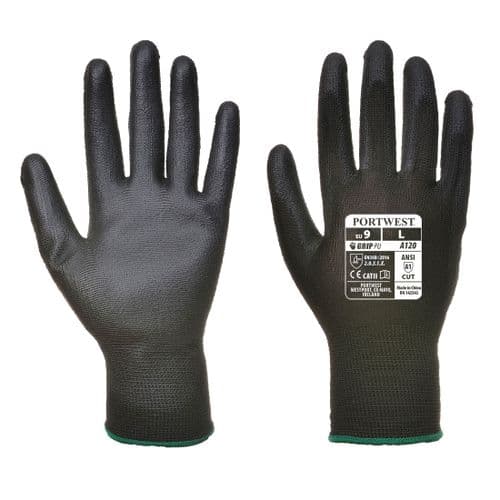Vending PU Palm Glove Black