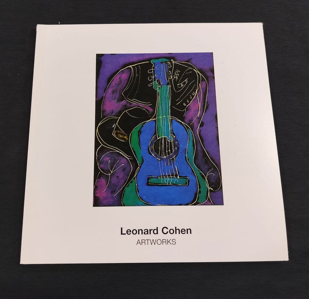 Leonard Cohen Artworks Exhibition Book/ Catalogue