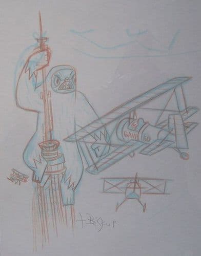 Original Sketch Yeti Empire