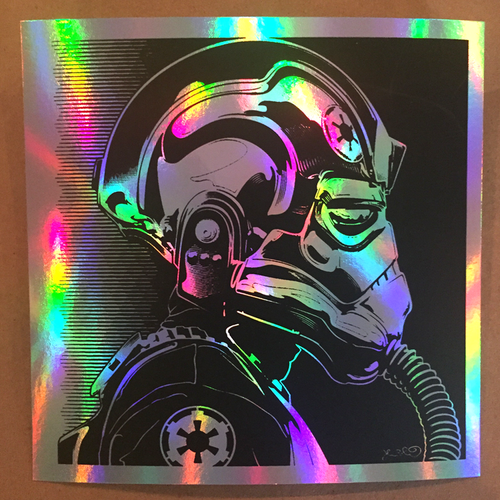 Tie Fighter - Star Wars Mini Print