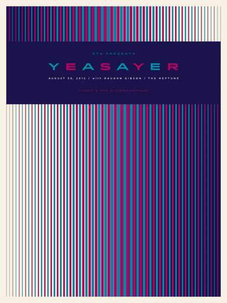 Yeasayer 30/08/12 Seattle