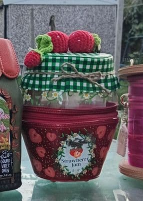 Farmhoue Pantry Strawberry Jam Bag