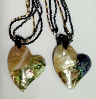 The Abalone Shell Hearts