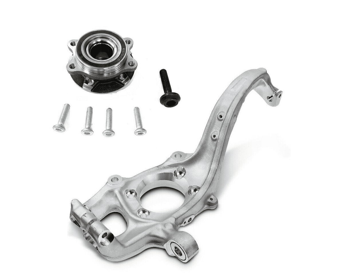 thumbnail image 2 of HouYeen Front Right Steering Knuckle Hub Bearing Carrier For Audi A4 B8, A5, Q5 Models 2 of 14