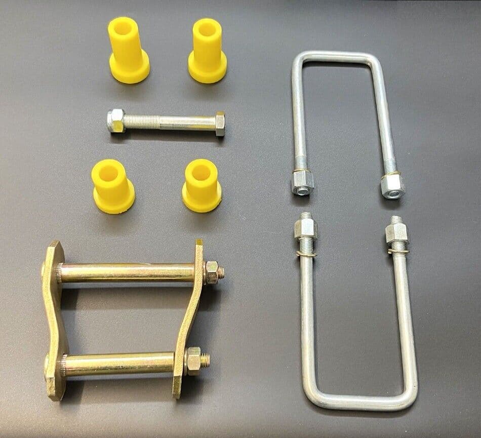 MITSUBISHI L200 B40 2.5DID 3/2006+ - REAR LEAF SPRING FITTING KIT FOR 1 ...