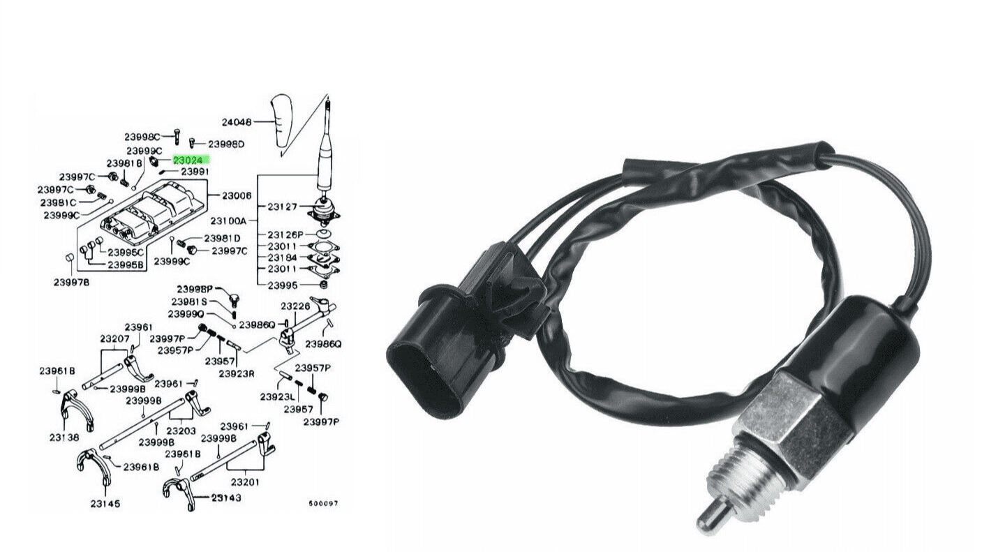 Reverse Light Switch For Mitsubishi Triton MK ML MN 1996-2015 (RWD/4X4)