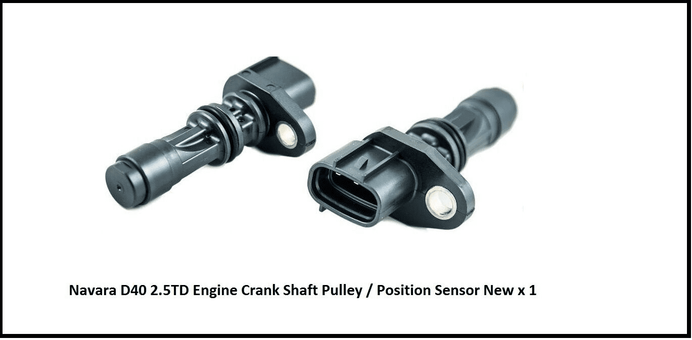 Pulley Sensor Nissan Navara D40 2.5TD Engine Crank Shaft Pulley Position Sensor -New OEM