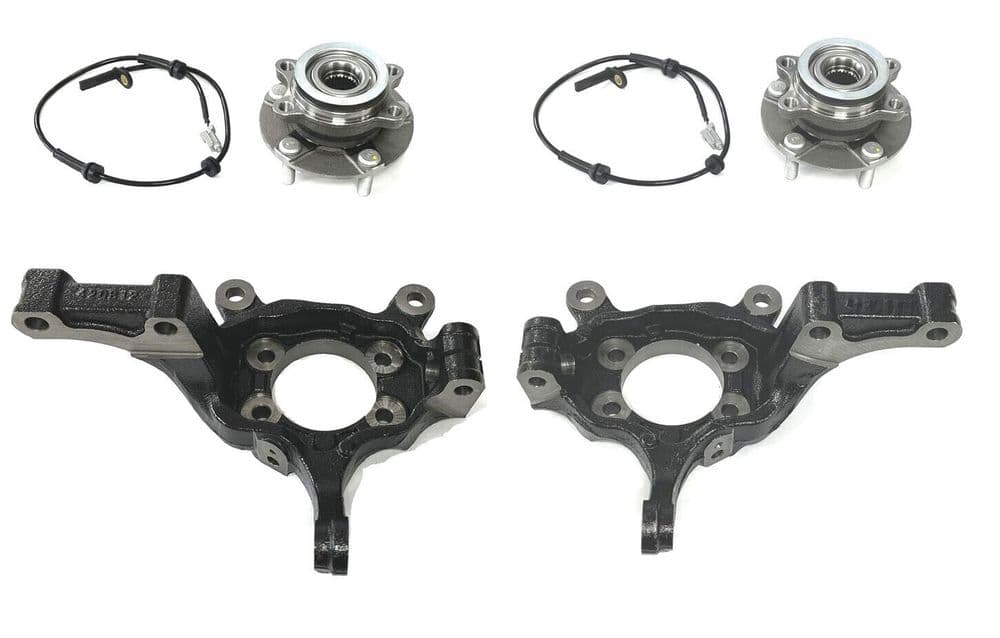 NISSAN X-TRAIL XTRAIL T31 2.0/2.5 (2007+) PAIR OF FRONT HUB KNUCKLE,HUB ...