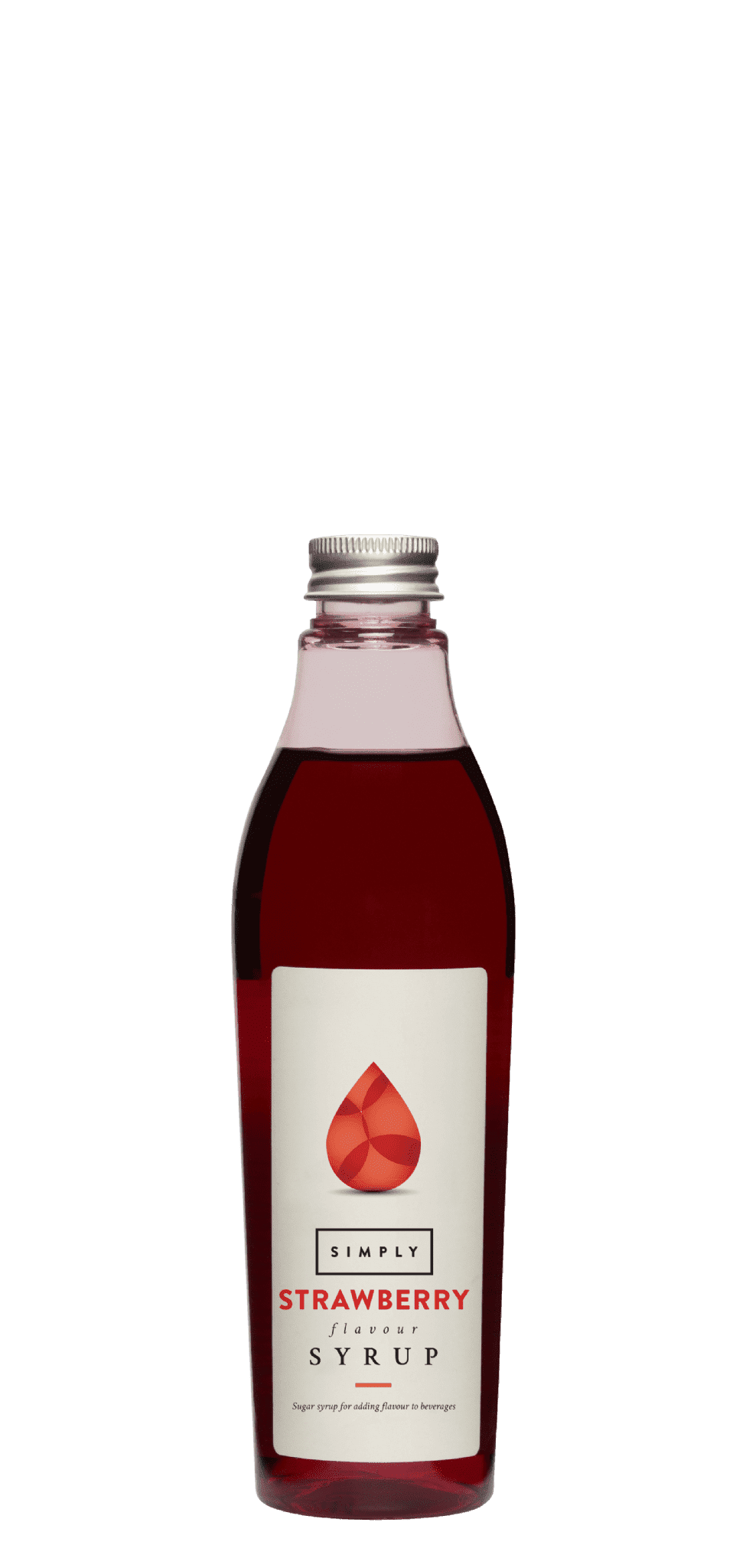 Simply Strawberry Flavouring Syrup (25cl) Discount Cream