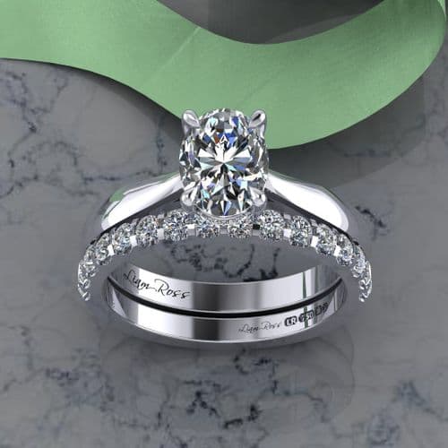 Ladies sales wedding sets