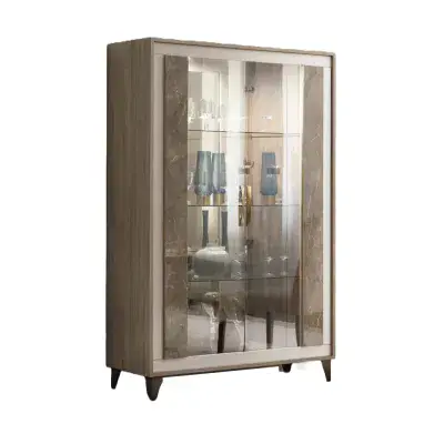 Ambra 2 Door Display Cabinet