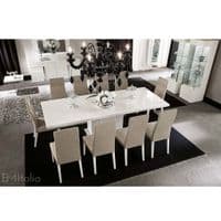 Alf Canova Table and Chairs | White High Gloss | Dining room Furniture | Modern & Contemporary | EM Italia Online