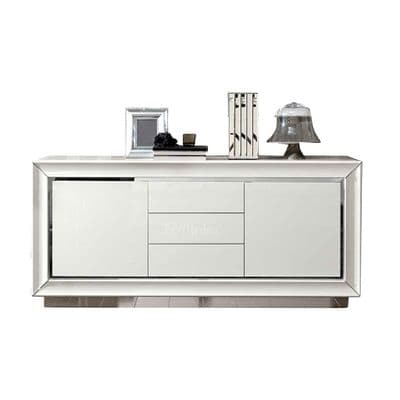 Dama Bianca 3 Door Sideboard