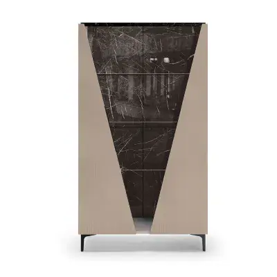 Fidia  2 Door Display Cabinet