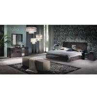 Alf Heritage 3 Draw Chest | Dresser | Dark Velvet High Gloss | Bedroom Furniture | Modern & Contemporary | EM Italia Online