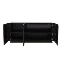 Alf Heritage  4 Door Sideboard Buffet | Dark Velvet High Gloss | Living Room Furniture | Modern & Contemporary | EM Italia Online