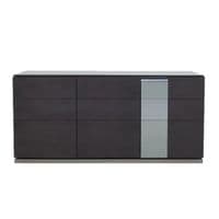 Alf Heritage  4 Door Sideboard Buffet | Dark Velvet High Gloss | Living Room Furniture | Modern & Contemporary | EM Italia Online