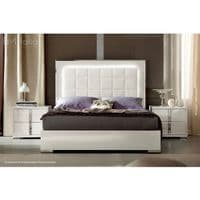 Alf Imperia 5ft Bed | White High Gloss | Bedroom Furniture | Modern & Contemporary | EM Italia Online