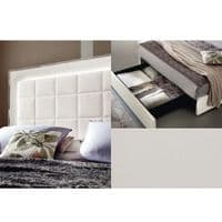 Alf Imperia 5ft Bed | White High Gloss | Bedroom Furniture | Modern & Contemporary | EM Italia Online