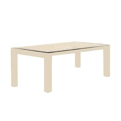 LA Star Glass Dining Table