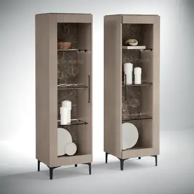 Lusso  1 Door Display Cabinet
