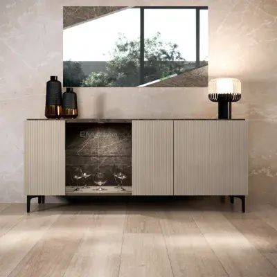 Lusso  3 Door Sideboard Buffet
