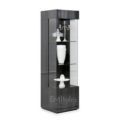 Montecarlo Right Hand Facing 1 Door Display Cabinet