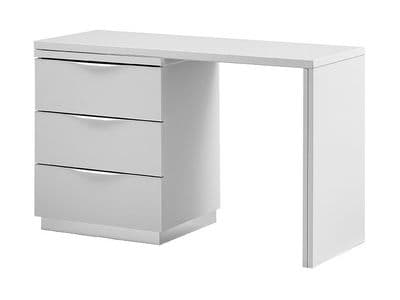 Onda White Vanity Desk