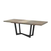 Prestige Dining Table | Tobacco Beige Cream Urban Velvet Wooden | Camel Group | Modern Contemporary | Dining room Furniture | EM Italia Online