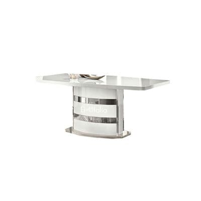 Roma White Extending Dining Table