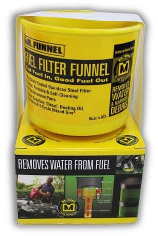 F1, 15cm x 9cm Water Blocker And Particle Filter Funnel