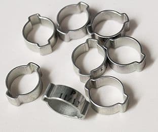 Fuel Line Crimp Clips size 11 - 13