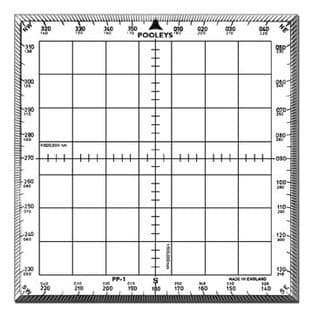 Pooleys PP1 Square Protractor