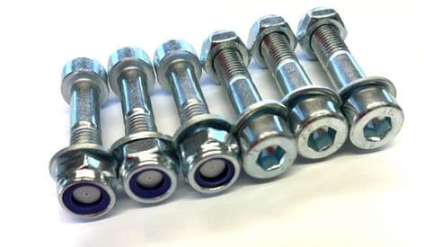Propeller clamping bolt set