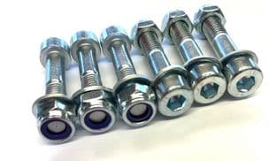 Propeller clamping bolt set