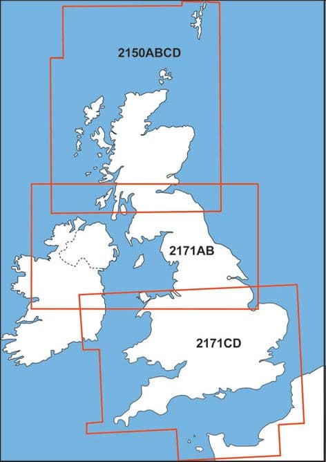 United Kingdom, Civil Aviation Authority 1:500,000 Scale Aviation Charts, for VFR Flying