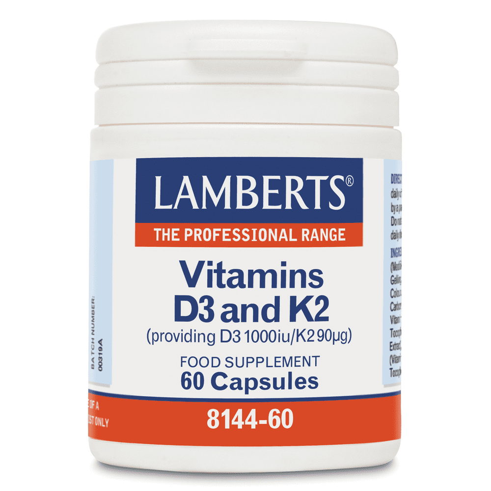 Lamberts Vitamins D3 1000iu and K2 90 g
