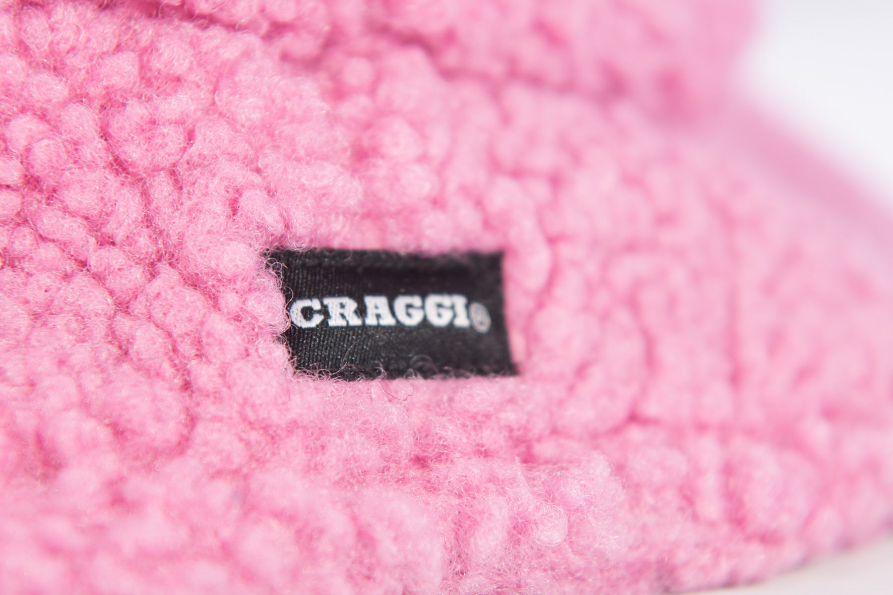 Bucket Hat Pink Sherpa Borg Hat CRAGGI