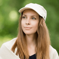 Denim Newsboy Cap Ivory Stone Military Hat CRAGGI