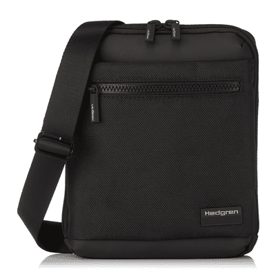 Hedgren Chip Black Crossbody Bag with RFID