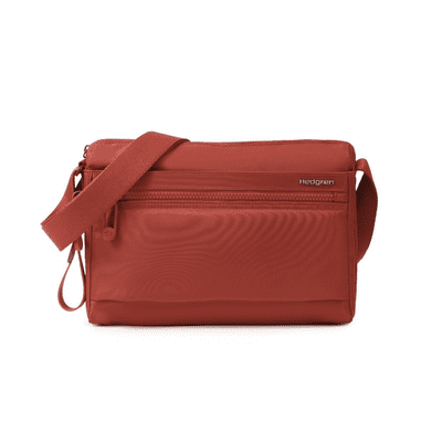 Hedgren EYE Medium Dahlia Red Crossbody Bag with  RFID