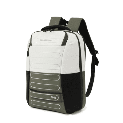 Hedgren Handle Medium Backpack Grey Olive Performance Bag 15.6