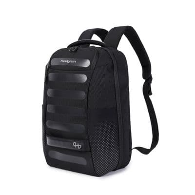 Hedgren Handle Medium Black Backpack with RFID