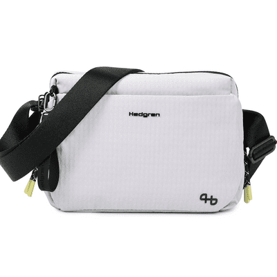 Hedgren Kosho Light Grey Crossbody Bag with RFID