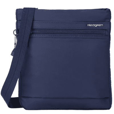 Hedgren Leonce Blue Crossbody Bag with RFID