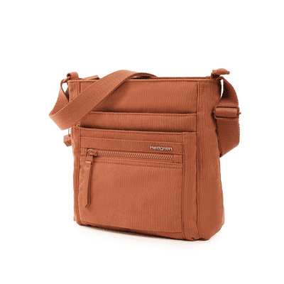 Hedgren Orva Cord Redwood Crossbody Bag with  RFID